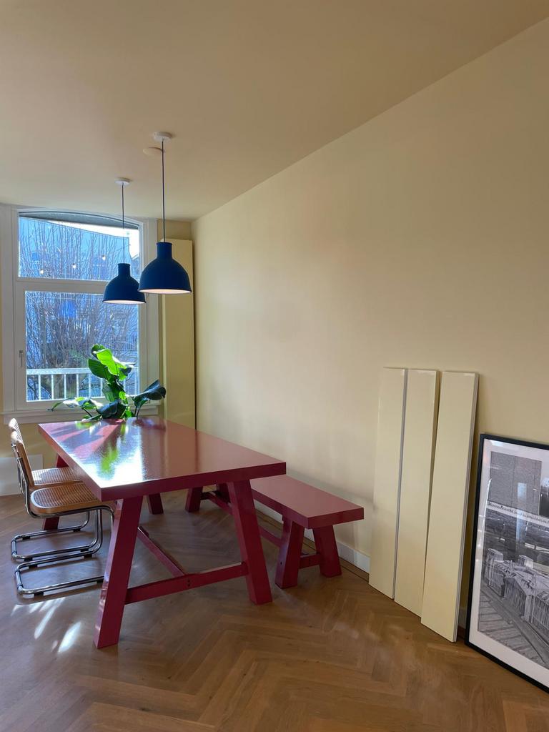 2x Muuto hanglamp, Huis en Inrichting, Ophalen of Verzenden, Zo goed als nieuw, Minder dan 50 cm