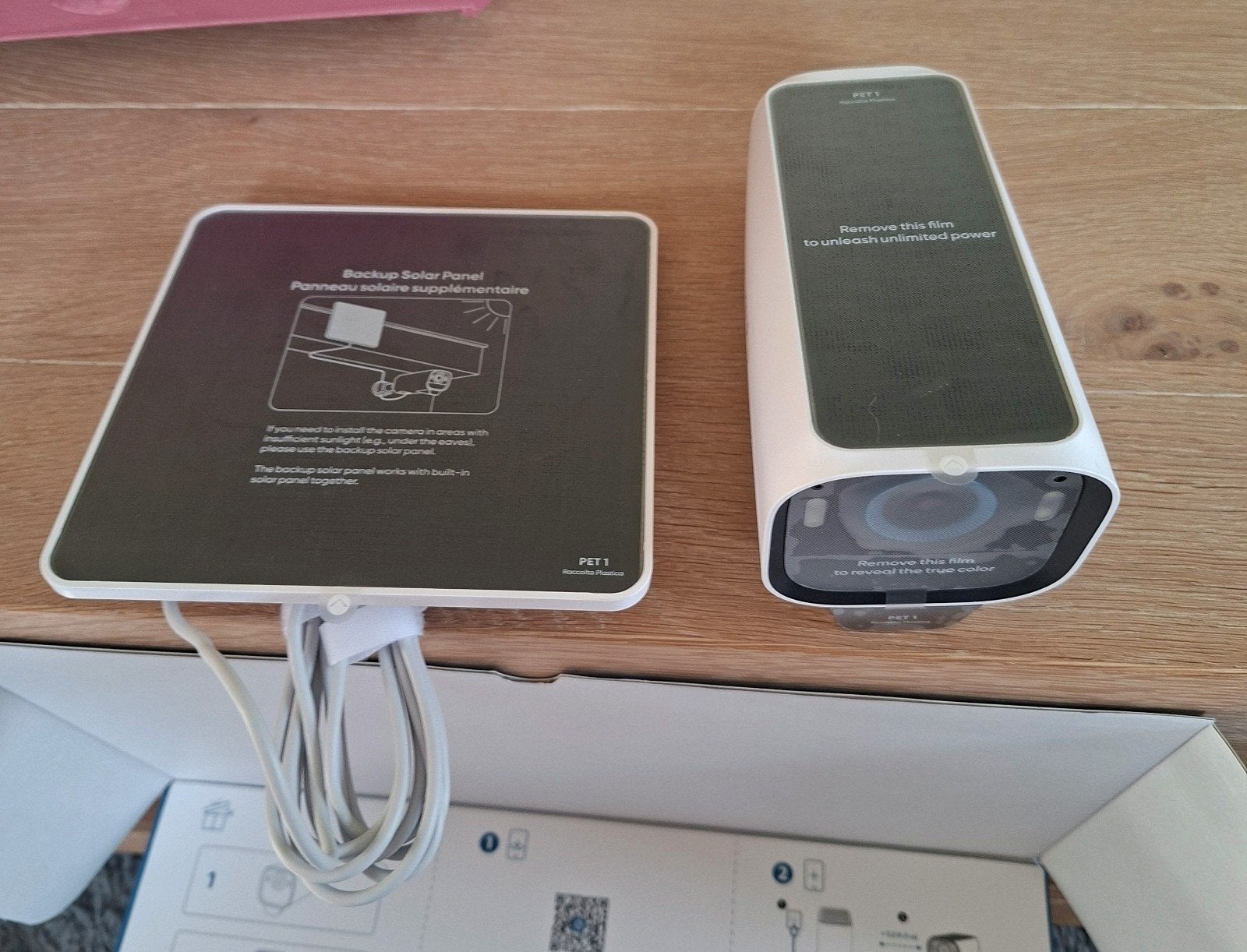 Beveiligingscamera met zonnepaneel - Eufy S3 Pro, Audio, Tv en Foto, Videobewaking, Ophalen of Verzenden, Nieuw, Buitencamera