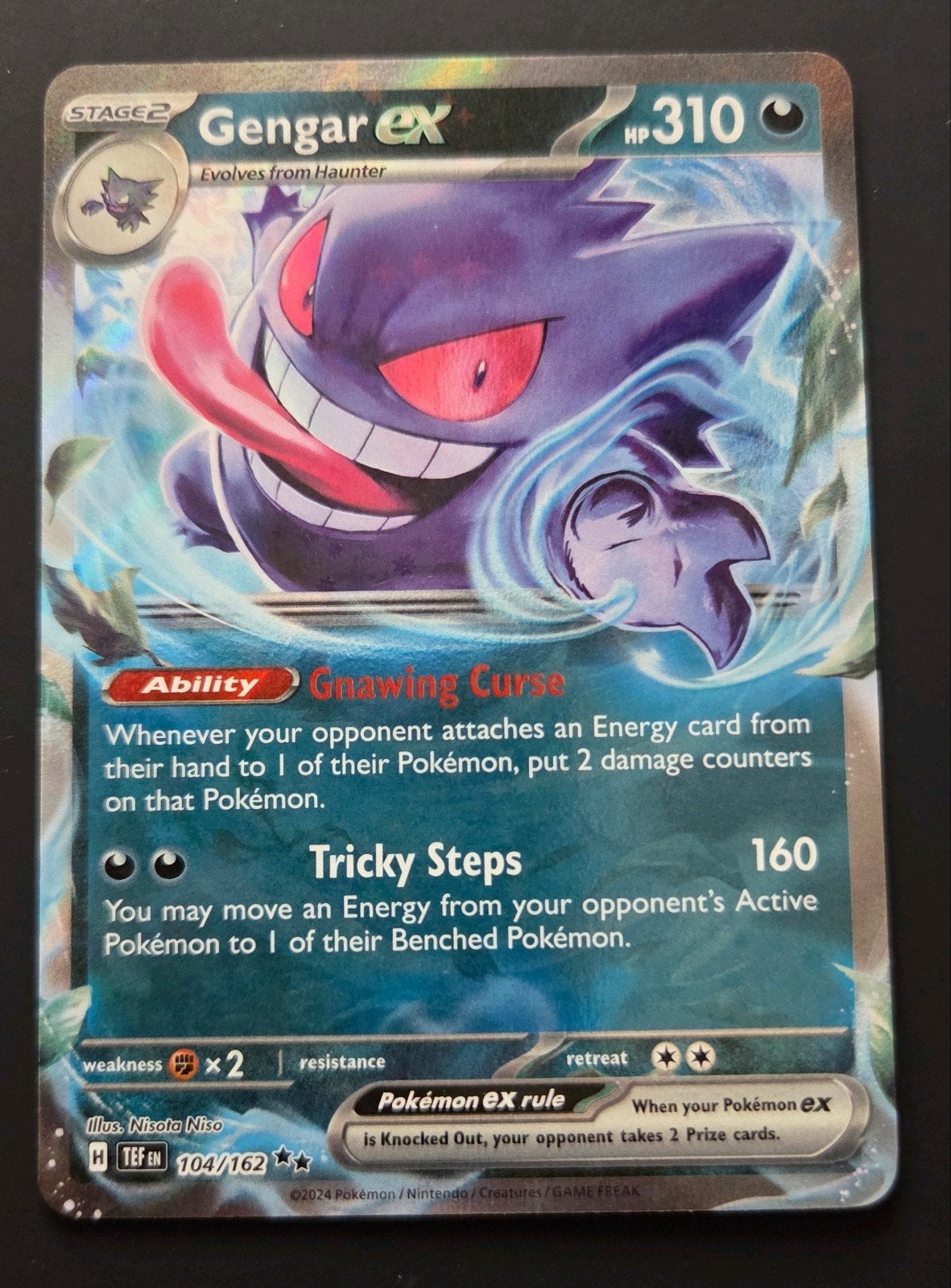 Gengar ex 104/162, Ophalen, Nieuw