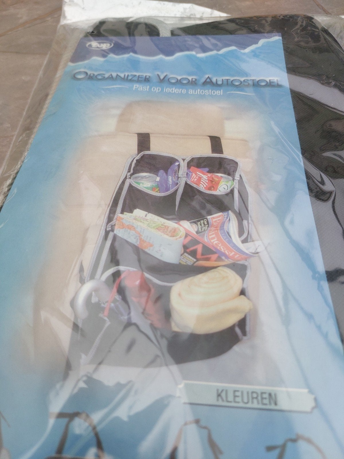 Nieuwe autostoel organizer, 40 cm breed, zwart, Ophalen, Nieuw