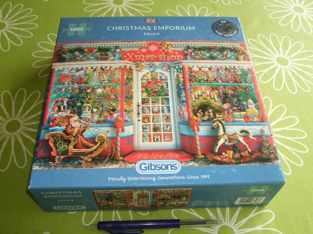 Nieuwe Chrisman Emporium puzzel - Gibsons - Eduard - 1000st, Ophalen of Verzenden, 500 t/m 1500 stukjes, Nieuw, Legpuzzel