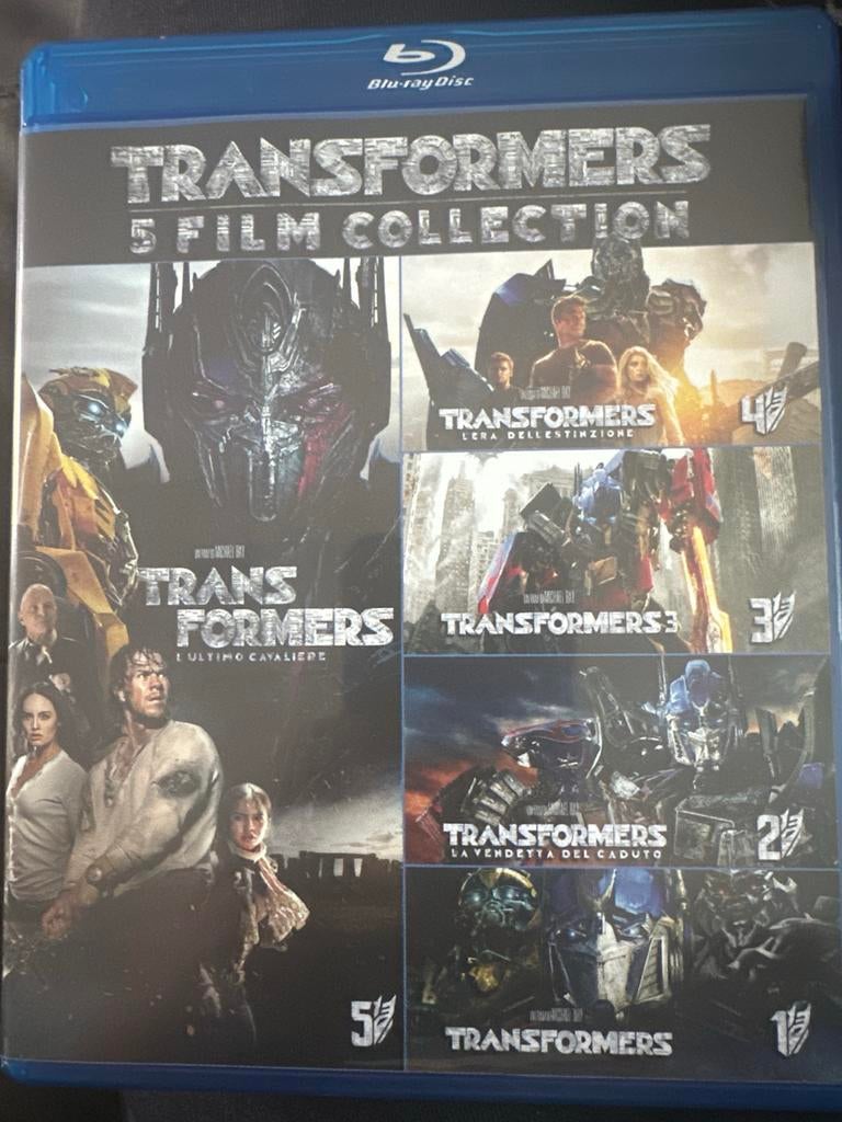 Transformers 1-5 Film Collectie Blu-ray Boxset, Cd's en Dvd's, Ophalen, Nieuw in verpakking, Science Fiction en Fantasy, Boxset
