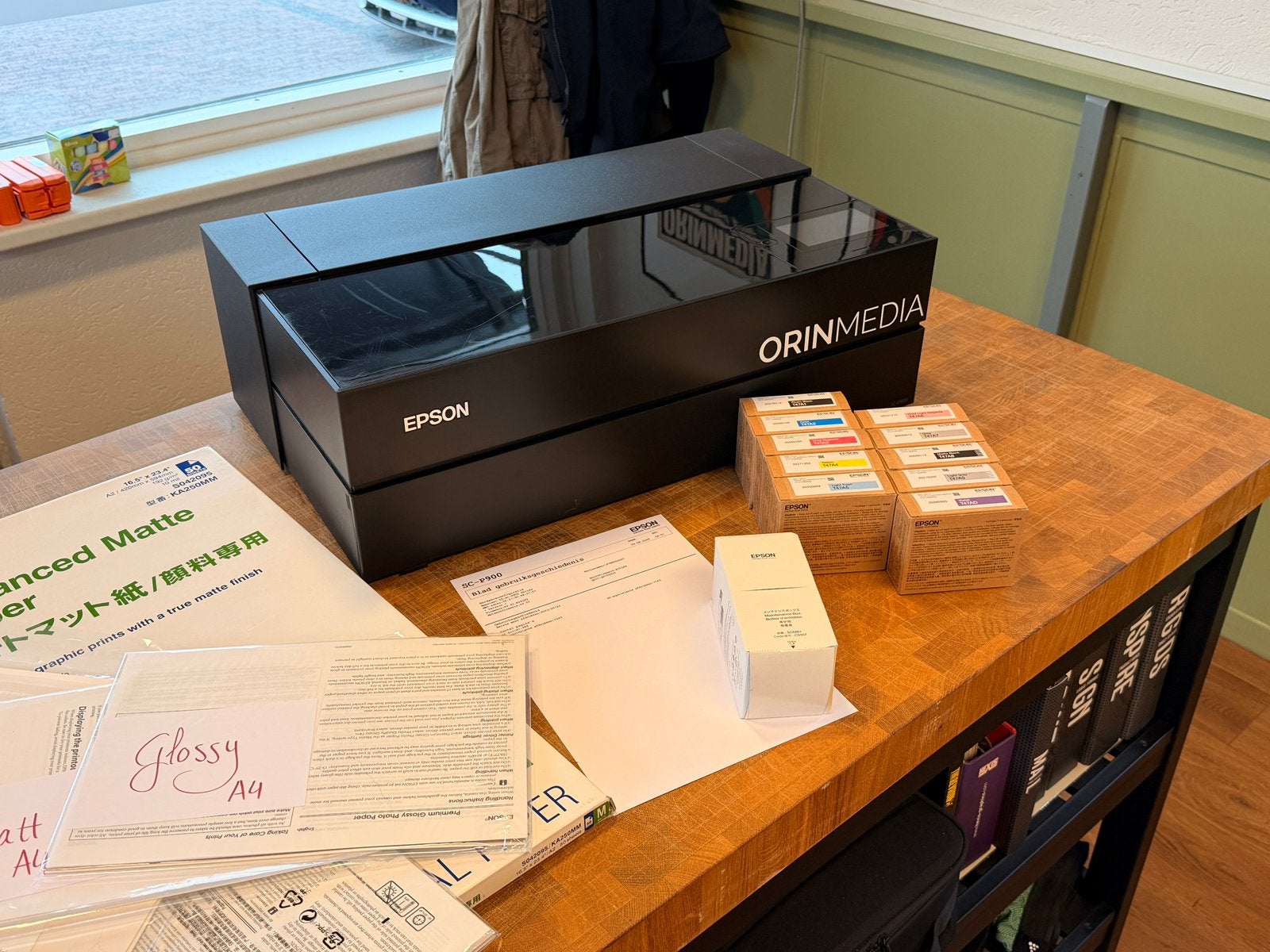 Epson SC P900 | A2 Foto/Fine-Art printer | weinig gebruikt, Computers en Software, Printers, Ophalen, Fotoprinter, Inkjetprinter