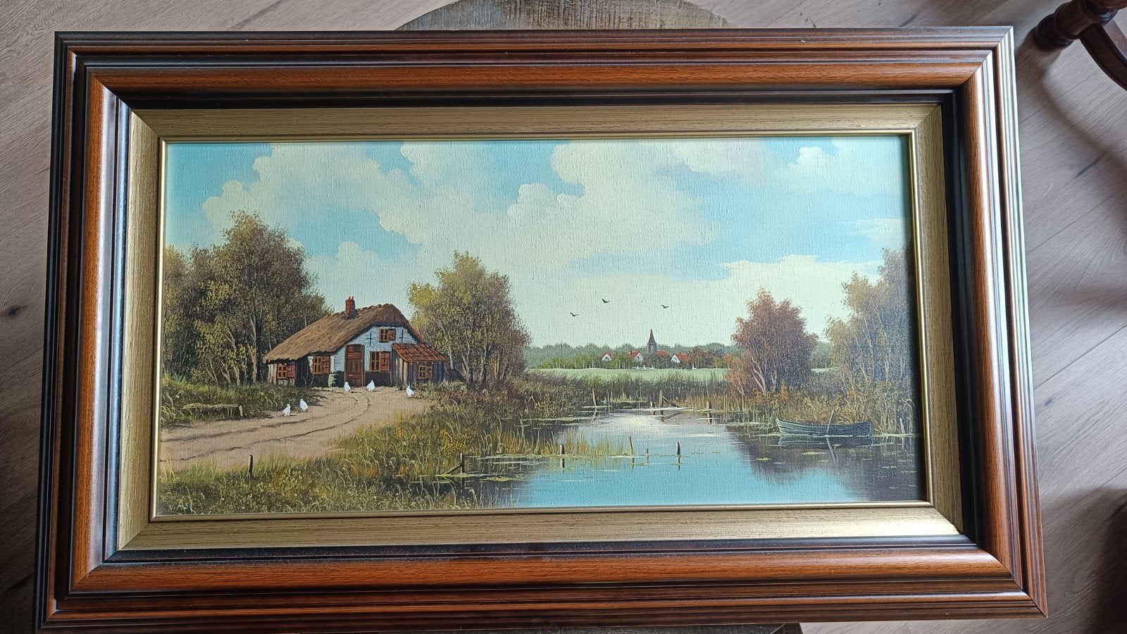 Boerderij aan watertje, Ophalen of Verzenden