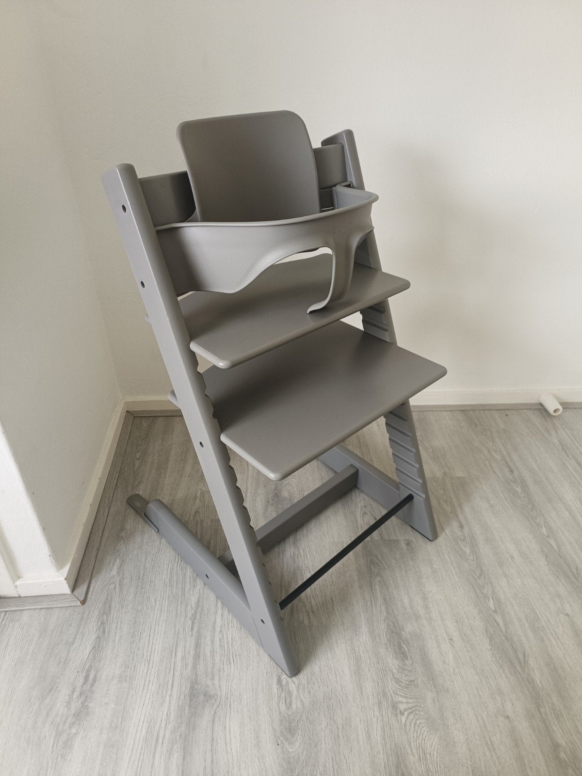 Foto 3 van Stokke Tripp Trapp storm grey+babyset,2standen newborn evt2x