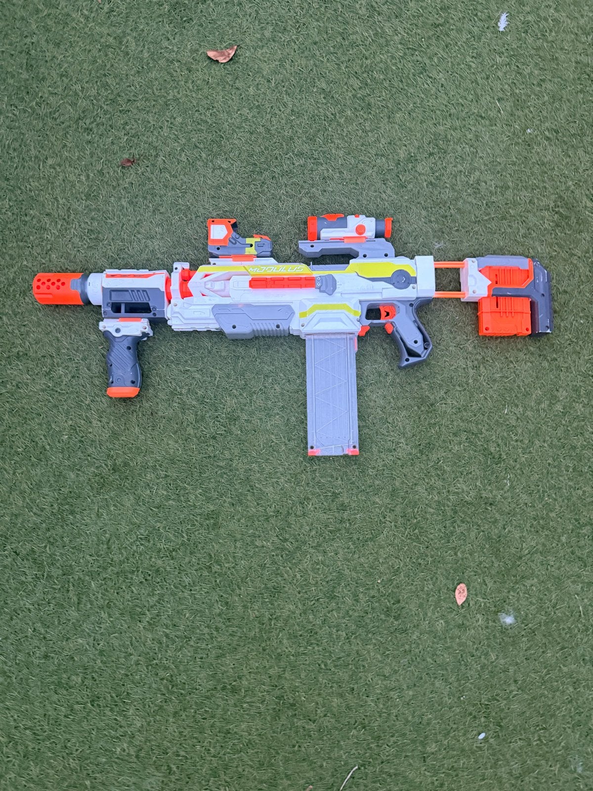 Nerf Modulus Blaster elektrisch automatisch, Ophalen of Verzenden, Gebruikt