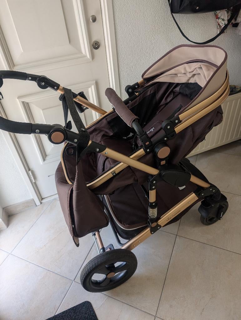 2 in1 kinderwagen, Zo goed als nieuw, Met reiswieg, Ophalen, Kinderwagen