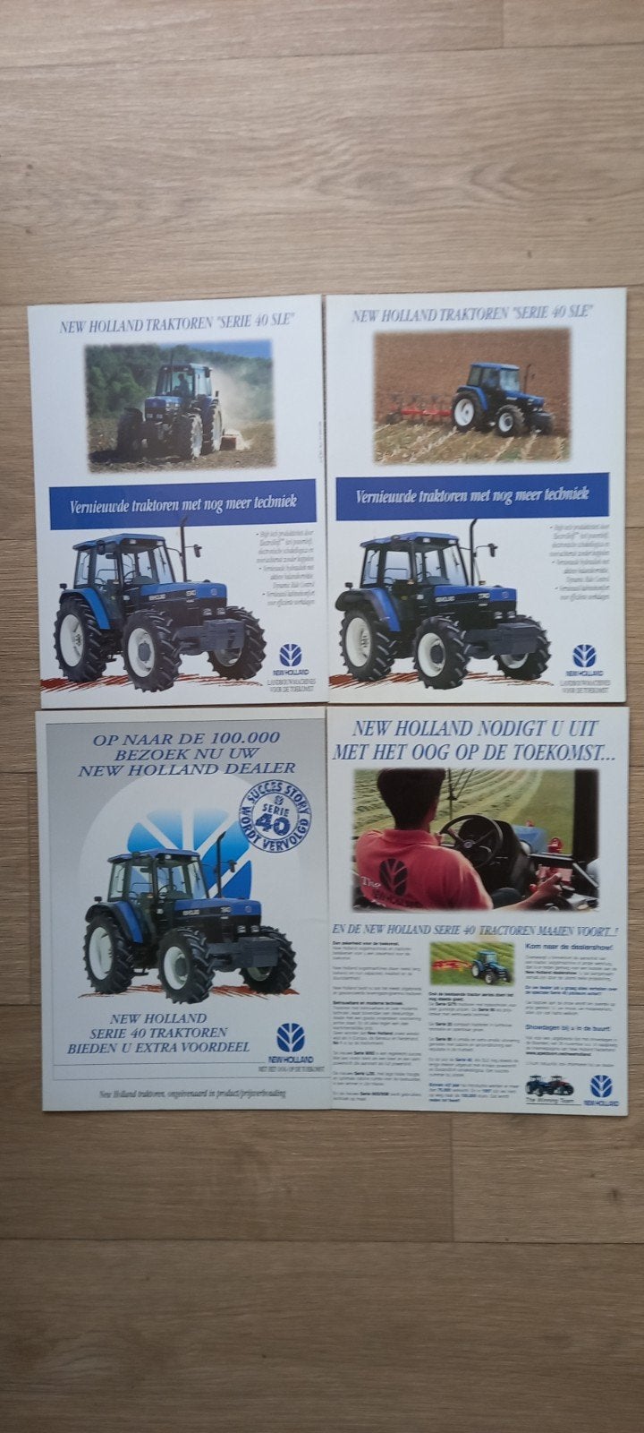 A 1 : NEW HOLLAND  advertenties., Ophalen of Verzenden, 1920 tot 1940, Knipsel(s)
