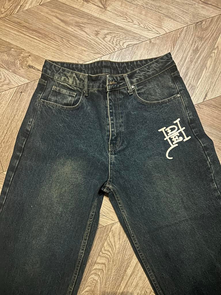 Ed Hardy spijkerbroek, Verzenden, Zo goed als nieuw, Blauw, Overige jeansmaten
