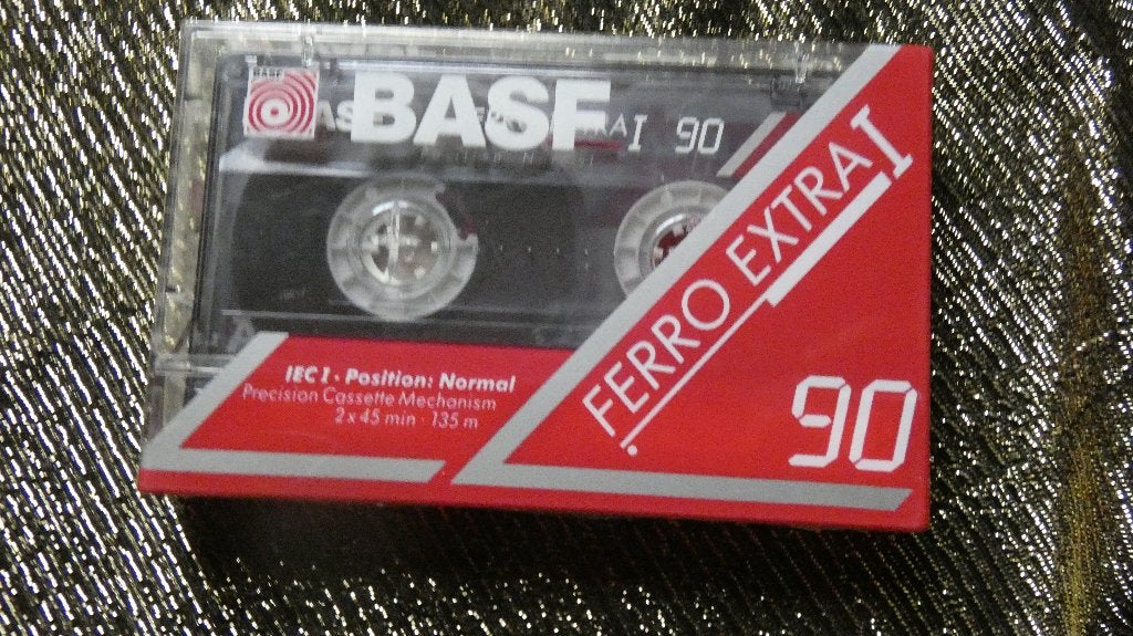 BASF Audio tape Ferro Extra I 90 Min –1988 NIEUW in Folie!, Ophalen, Overige genres, 1 bandje, Nieuw in verpakking