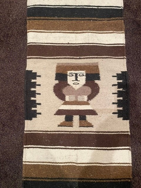 KLEED Tafel-Wand Echt wol, 50 tot 100 cm, Nieuw, Crème, INCA figuren