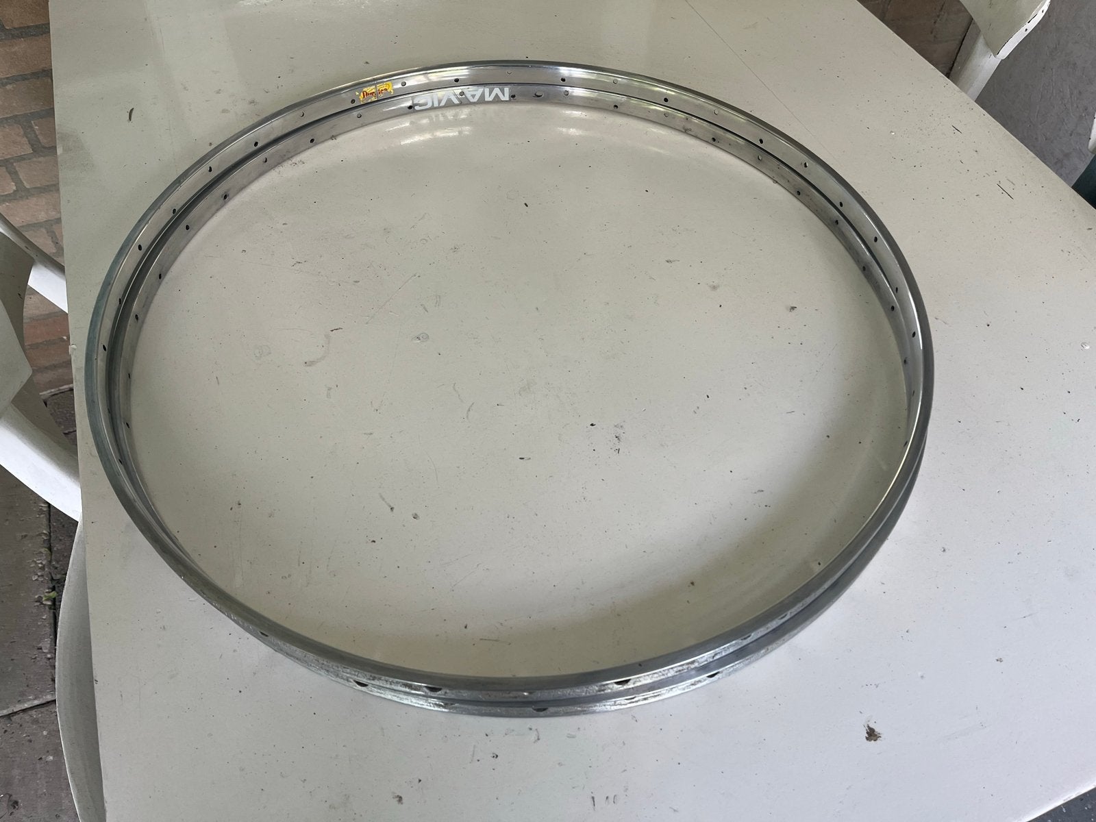 Mavic velg - gebruikt in goede staat., Wiel, Gebruikt, Ophalen of Verzenden, Aluminium
