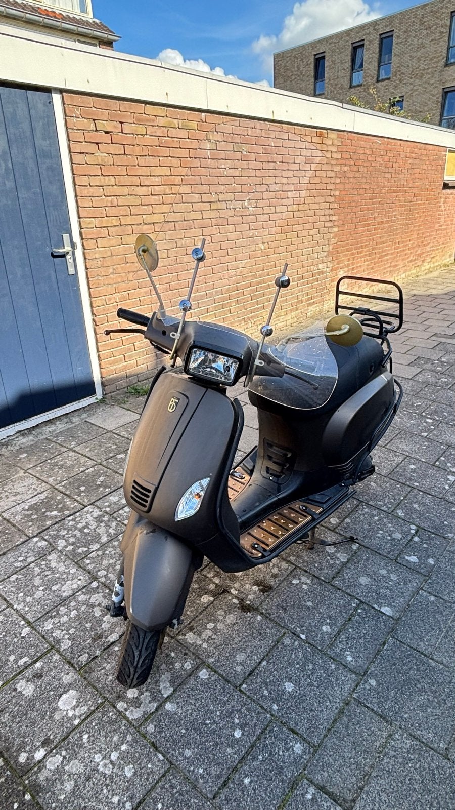 BTC Riva Scooter - Bruin/Brons - Start niet, Ophalen, Gebruikt, Maximaal 45 km/u, Benzine
