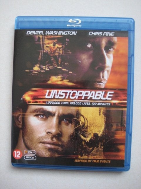 Unstoppable Blu-Ray Bluray , Ophalen of Verzenden, Nieuw in verpakking, Actie