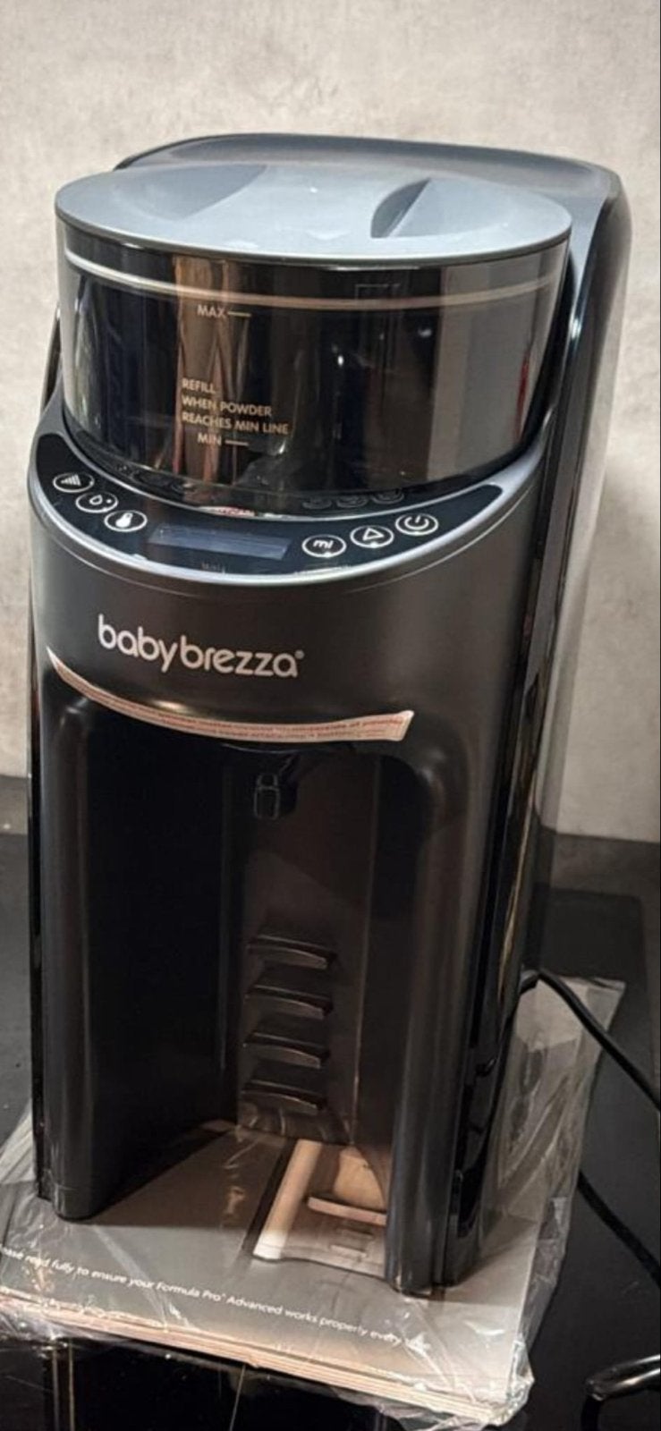 Baby Brezza Formula Pro Advanced 3 x gebruikt, Automatisch, Ophalen of Verzenden, Zo goed als nieuw, Flessenmaker