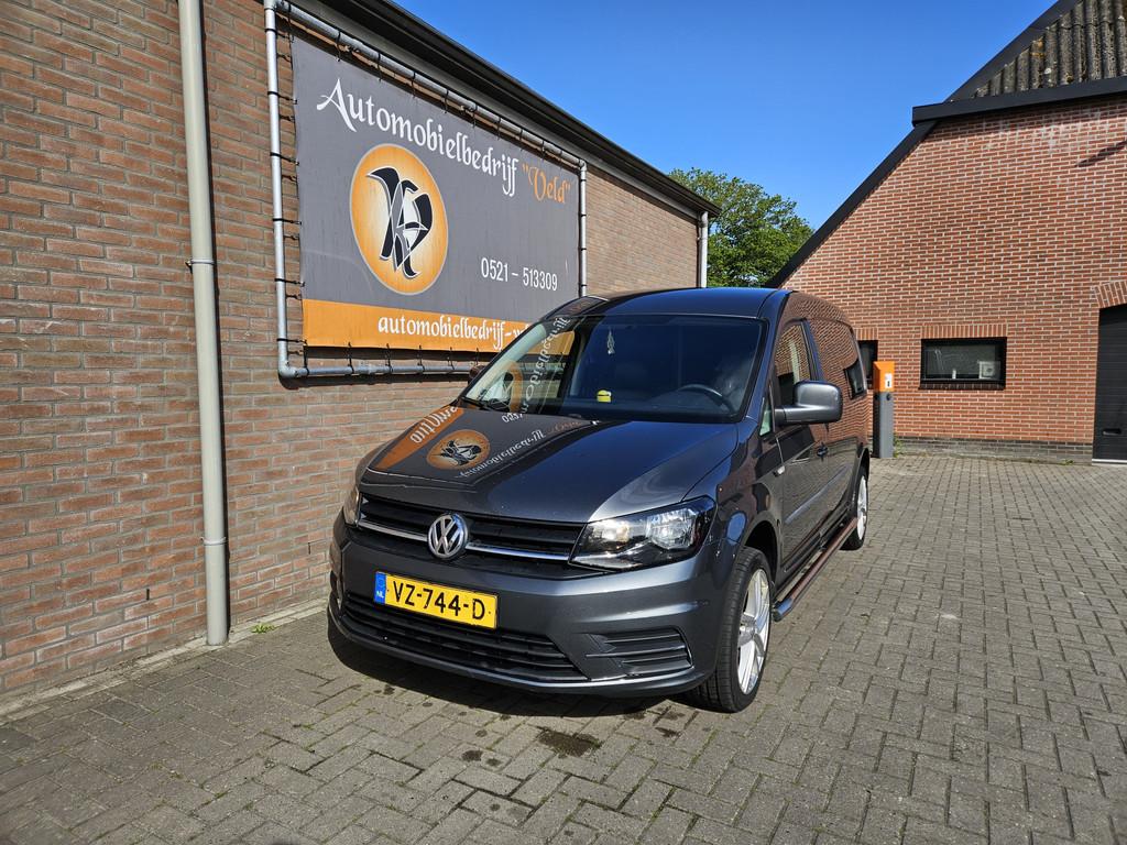 Volkswagen Caddy 2.0 TDI L2H1 BMT Maxi Highline (bj 2016), Auto's, Bestelauto's, Gebruikt, 4 cilinders, 150 pk, Volkswagen