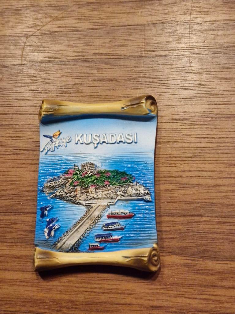 317 Koelkastmagneet Kuşadası, Ophalen of Verzenden