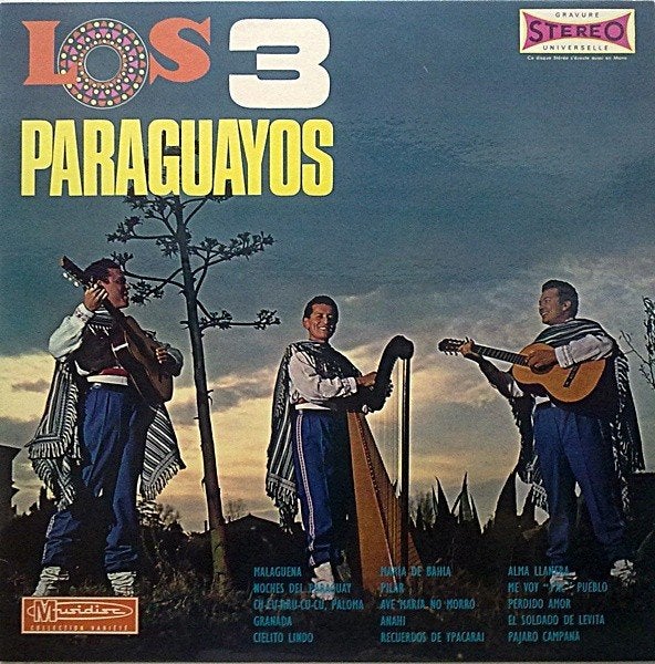 LP - Los 3 Paraguayos, Cd's en Dvd's, Inclusief binnenhoes, Zo goed als nieuw, 12 inch, Latijns-Amerikaans
