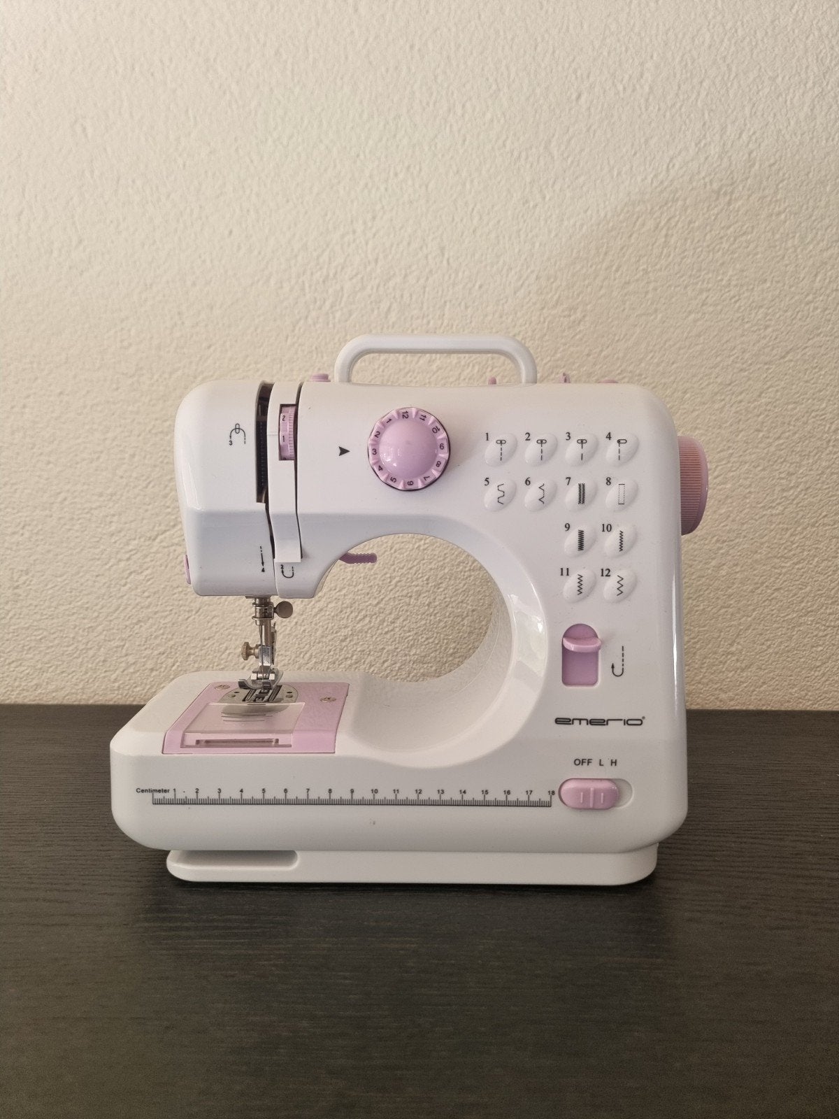 Emerio Naaimachine met Voetpedaal en Stroomkabel, Hobby en Vrije tijd, Ophalen of Verzenden