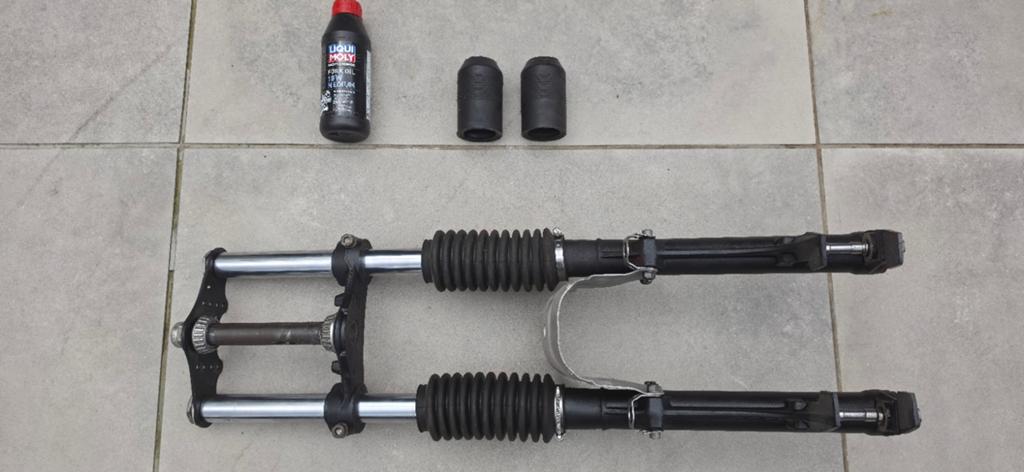 Complete voorvork BMW R100, Motoren, Ophalen of Verzenden, Gebruikt