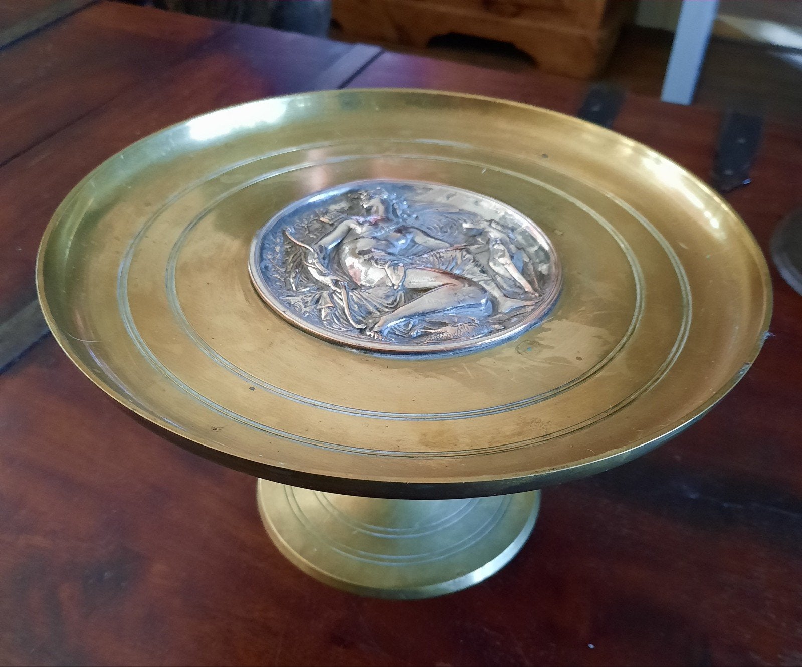 Bronzen Tazza omstreeks 1900, Ophalen of Verzenden