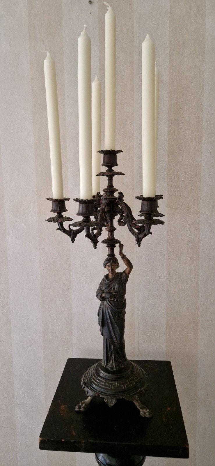 kandelaber, Ophalen, Koper of Brons