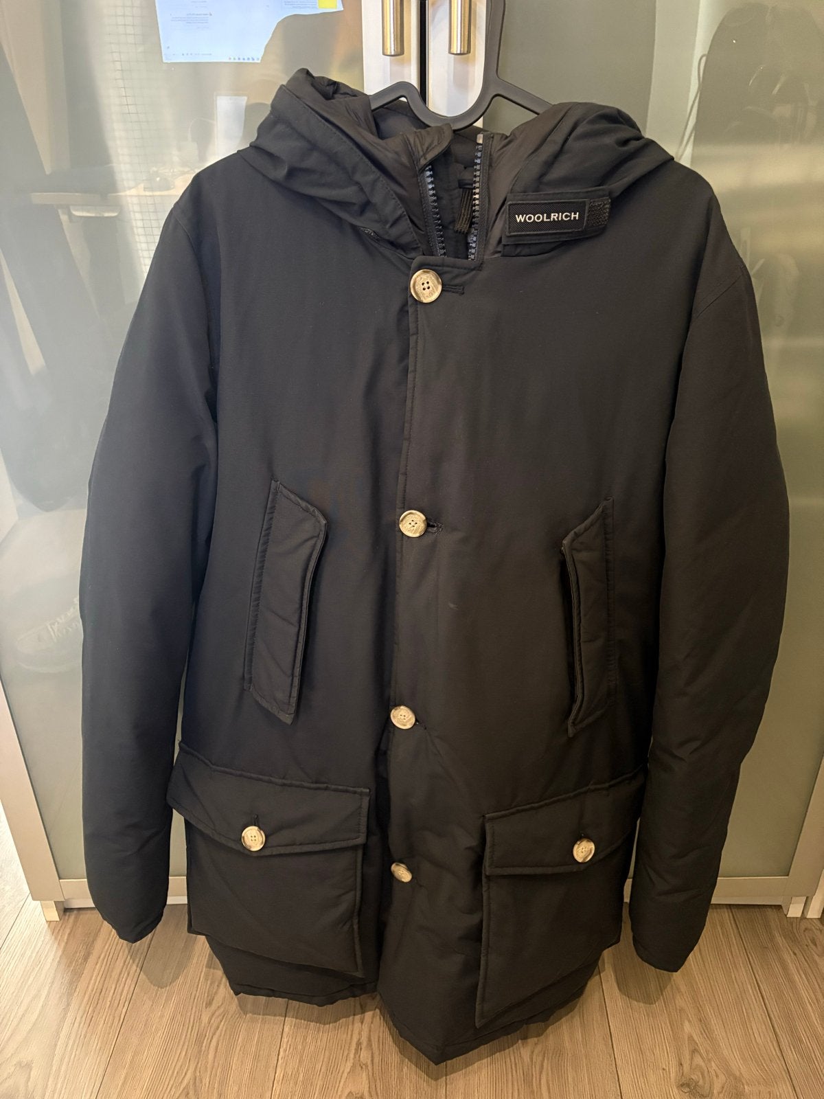 Woolrich Arctic Parka jongens 16 jaar, Ophalen, Zo goed als nieuw, Jongen, Jas