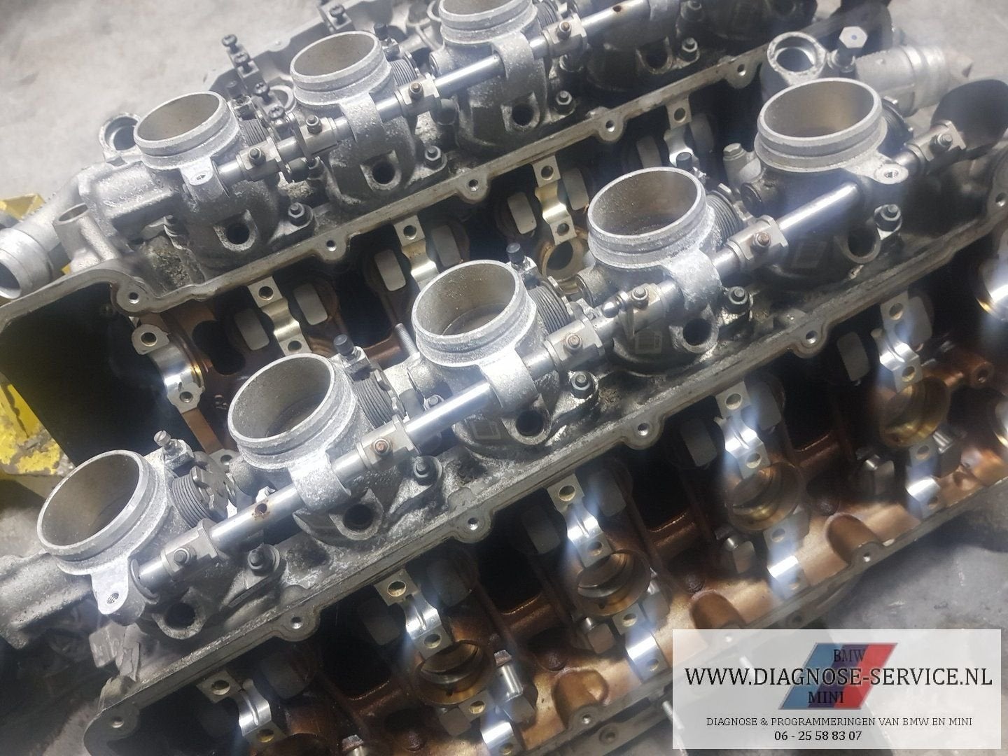 BMW M5 V10 E60  E61 M6 V10 E63 E64 Gasklephuis bank 1  recht, Gebruikt, -, -, Ophalen of Verzenden