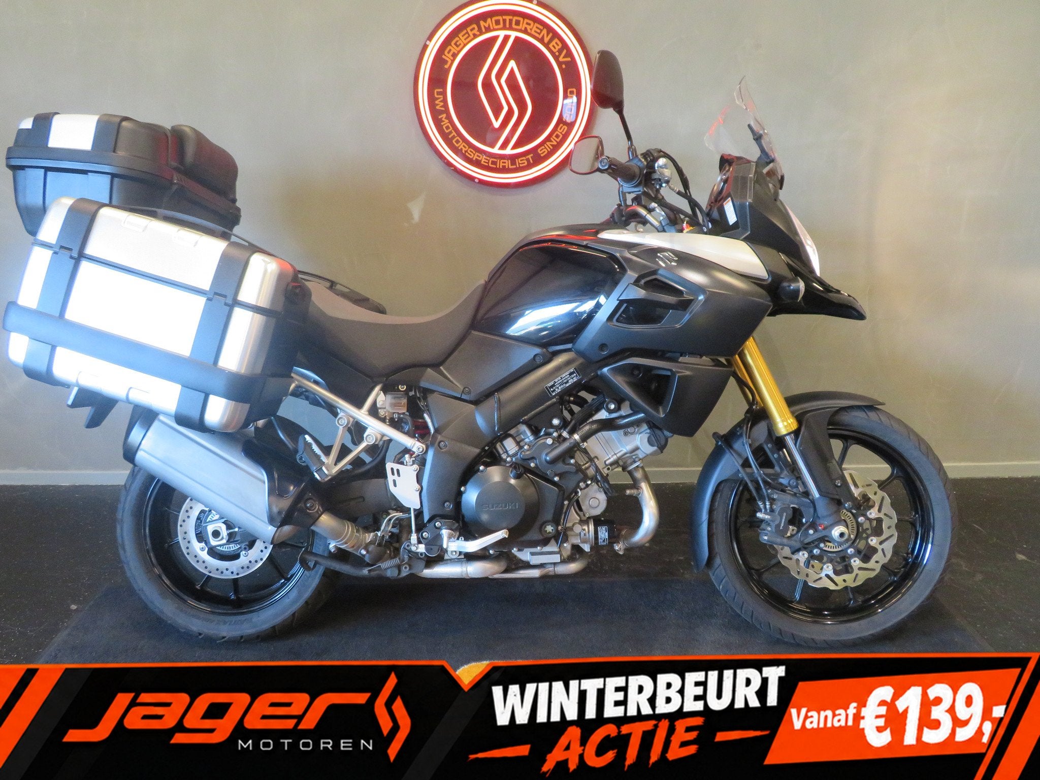 Suzuki DL 1000 V-STROM KOFFERS ZEER FRAAI! (bj 2016), Toermotor, 1037 cc, Gebruikt, Bedrijf