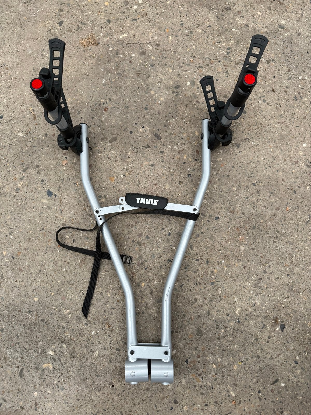 Thule Fietsendrager - Gebruikt, Zilver/Zwart, Ophalen of Verzenden, Gebruikt, Achterklepdrager