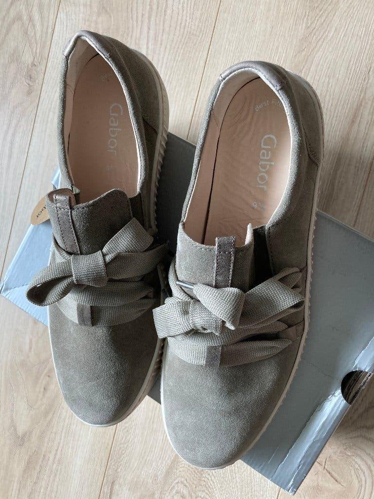 Nieuwe schoenen Gabor maat 44 (9,5), Instappers, Nieuw, Ophalen of Verzenden, Groen