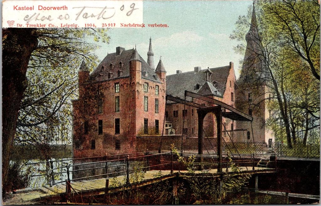 Kasteel Doorwerth (1904), Verzenden, Voor 1920, Gelopen, Gelderland