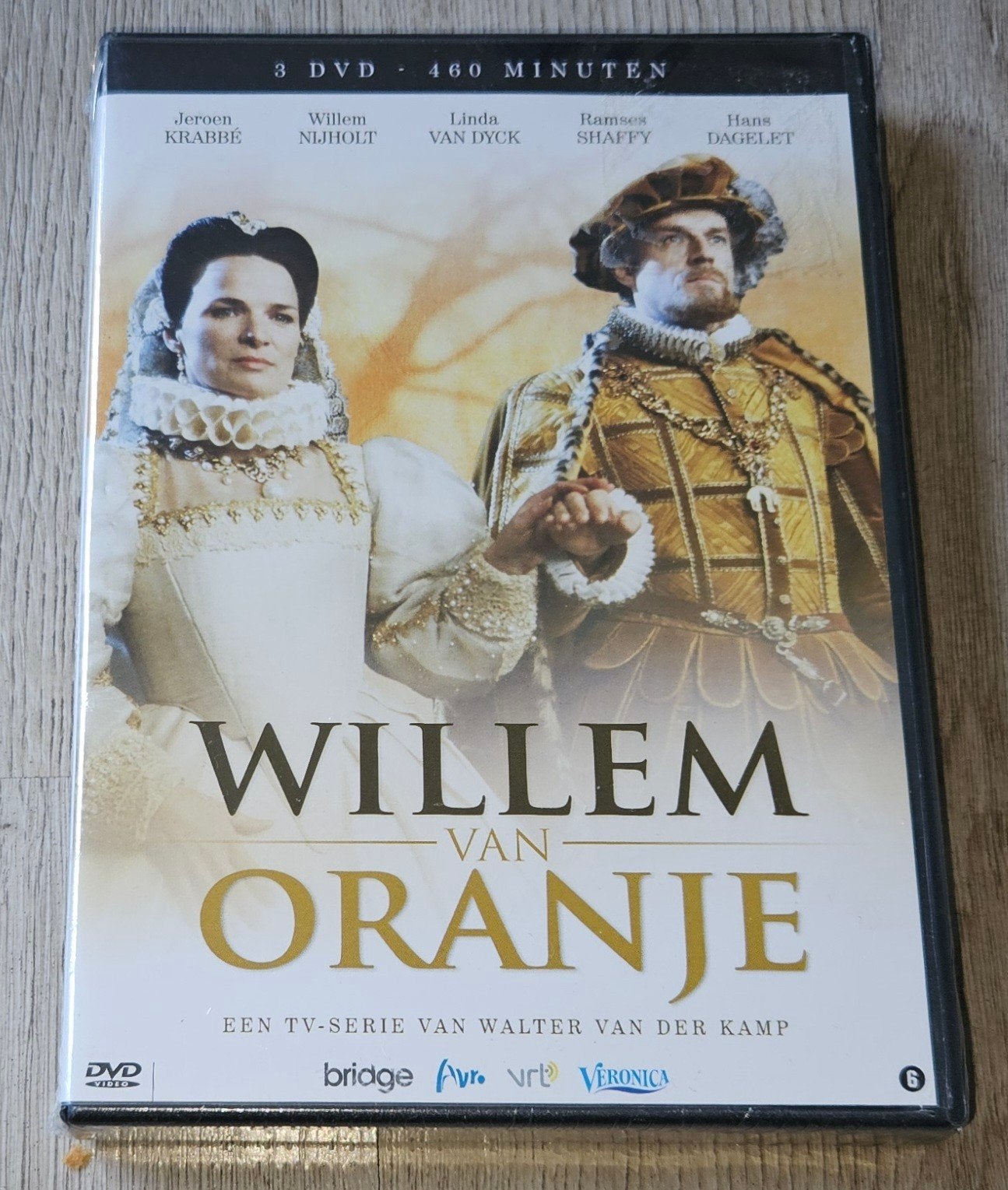 Willem van Oranje - Complete TV-serie (3 DVD's), Cd's en Dvd's, Alle leeftijden, Nederlands, Drama, Nieuw in verpakking