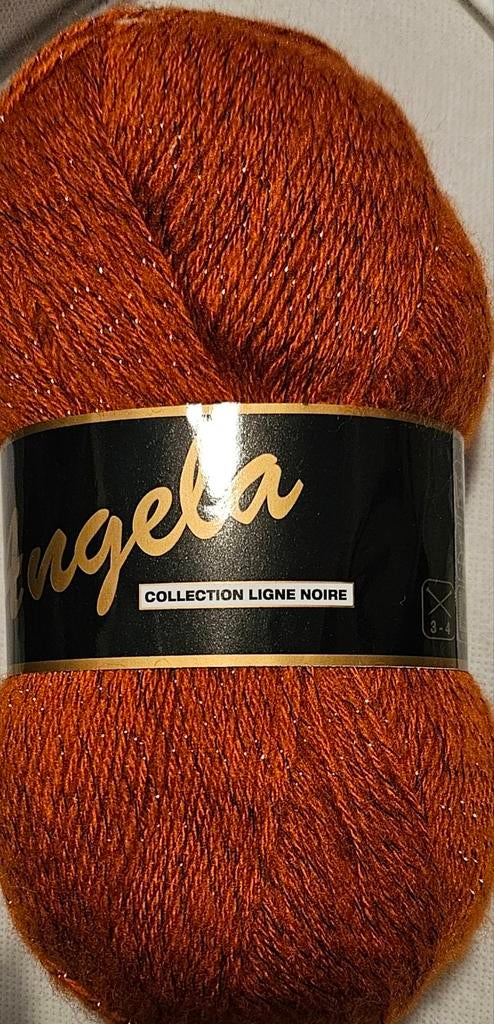 Lammy yarns Angela 9 bollen., Hobby en Vrije tijd, Ophalen of Verzenden, Nieuw, Breien, Wol of Garen
