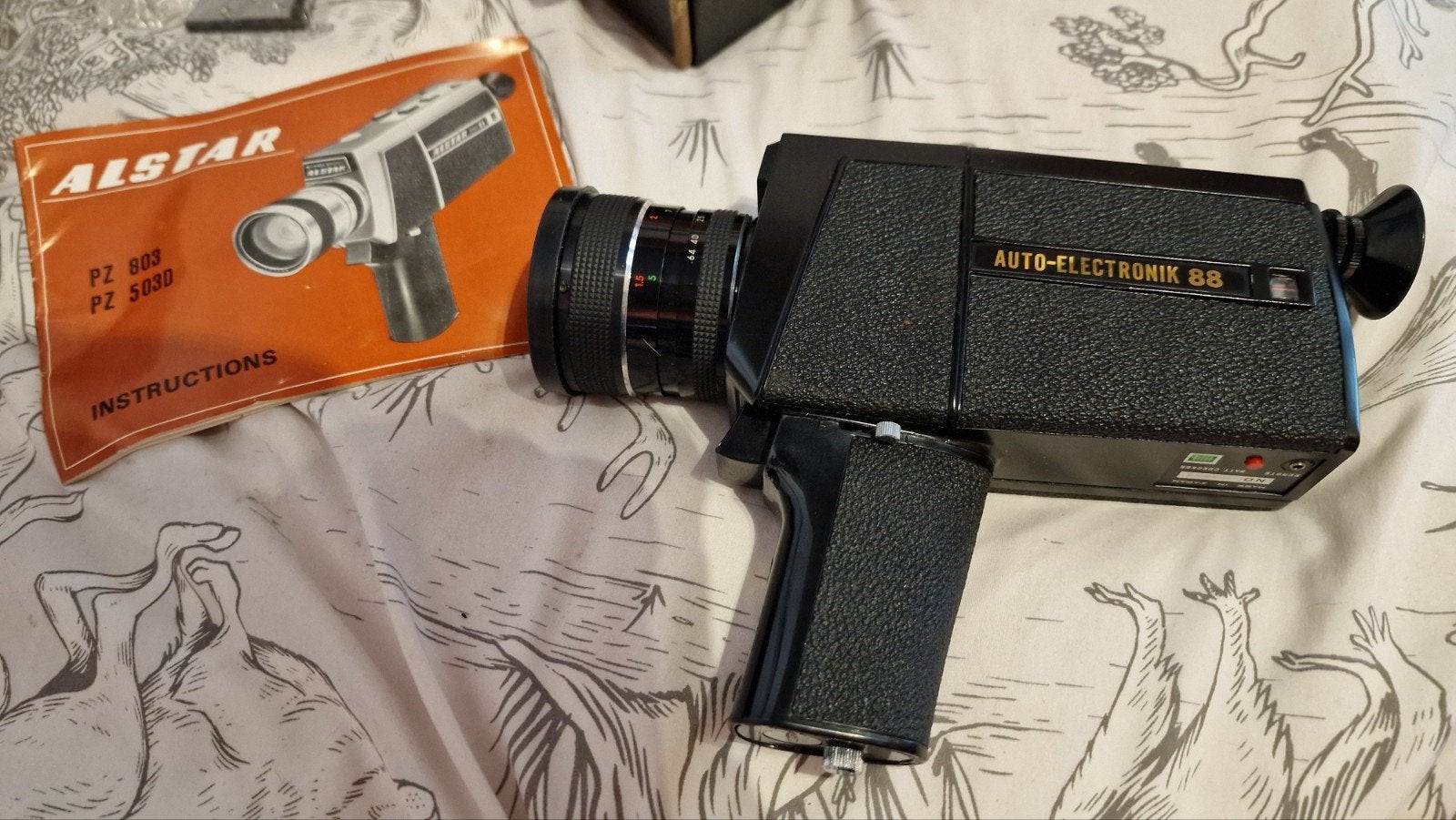 Vintage 8mm filmcamera's: Minolta, Alstar, Auto-Electronik, Ophalen of Verzenden, 8mm, Camera