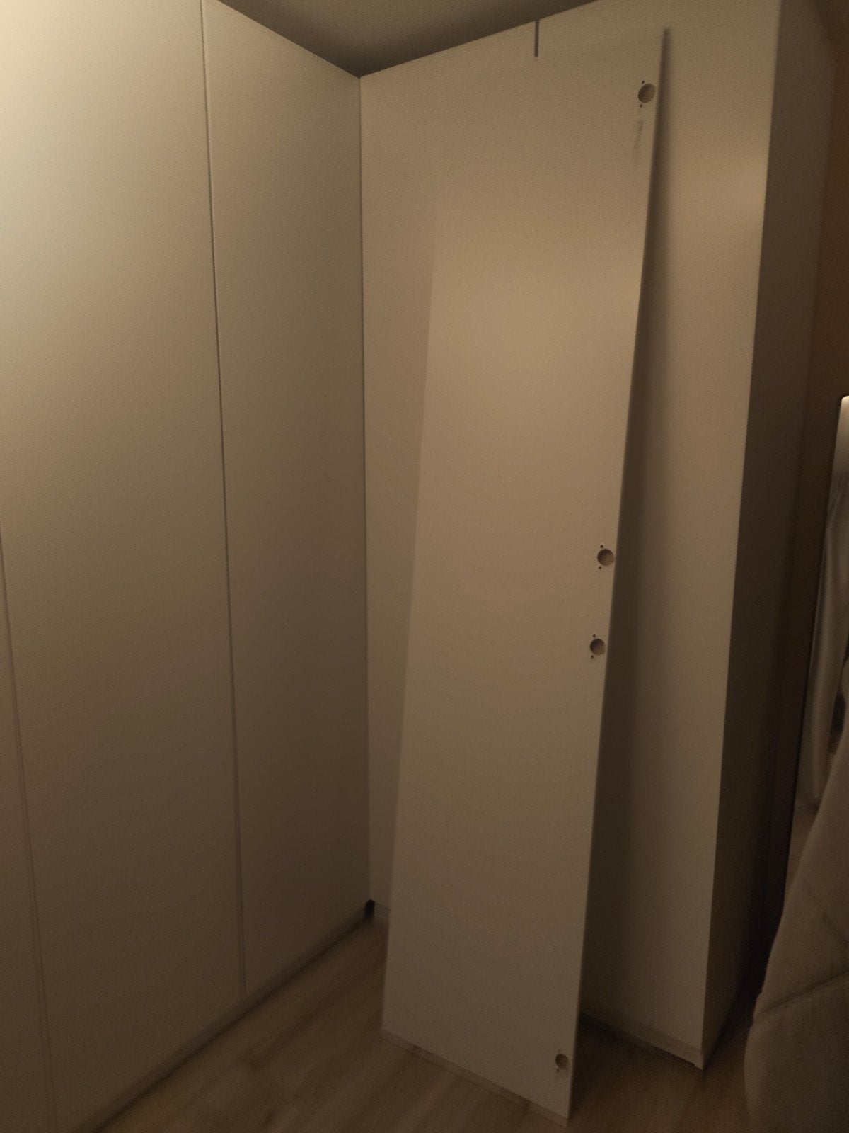 Gratis 2x witte ikea paxkast deur (FORSAND), Huis en Inrichting, Ophalen, Overige materialen, 200 cm of meer, 50 tot 100 cm