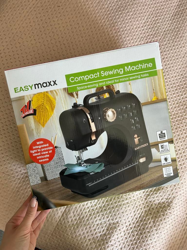 EasyMaxx Naaimachine - Slechts één keer gebruikt!, Ophalen of Verzenden, Zo goed als nieuw, Naaimachine, Overige merken