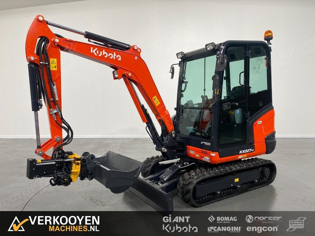 2026 Kubota KX027-4 Hi Spec + Engcon EC204-CW05 ADV1047, Graafmachine