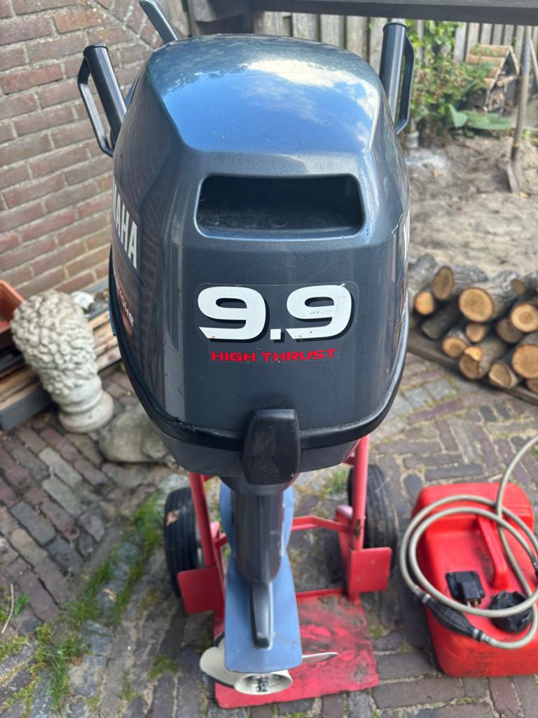 Yamaha 9.9 pk 4 takt High Thrust langstaart, Watersport en Boten, Buiten- en Binnenboordmotoren, 5 tot 10 pk, Viertaktmotor, Ophalen of Verzenden