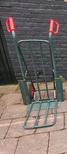 Fort steekwagen met neerklapbaar rek, 60 tot 80 liter, Ophalen, Steekwagen