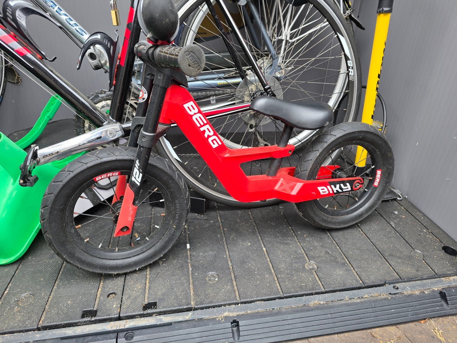 BERG Biky City Loopfiets Rood - Gebruikt, Nette Staat, Ophalen, Gebruikt, Minder dan 16 inch, BERG