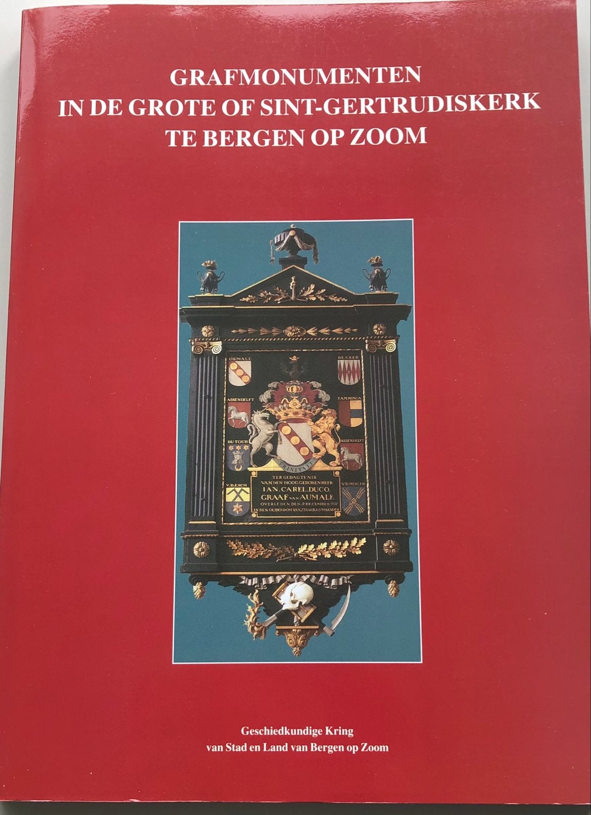 Grafmonumenten Grote of Sint-Gertrudiskerk Bergen op Zoom, Ophalen of Verzenden, 20e eeuw of later, Gelezen, Europa