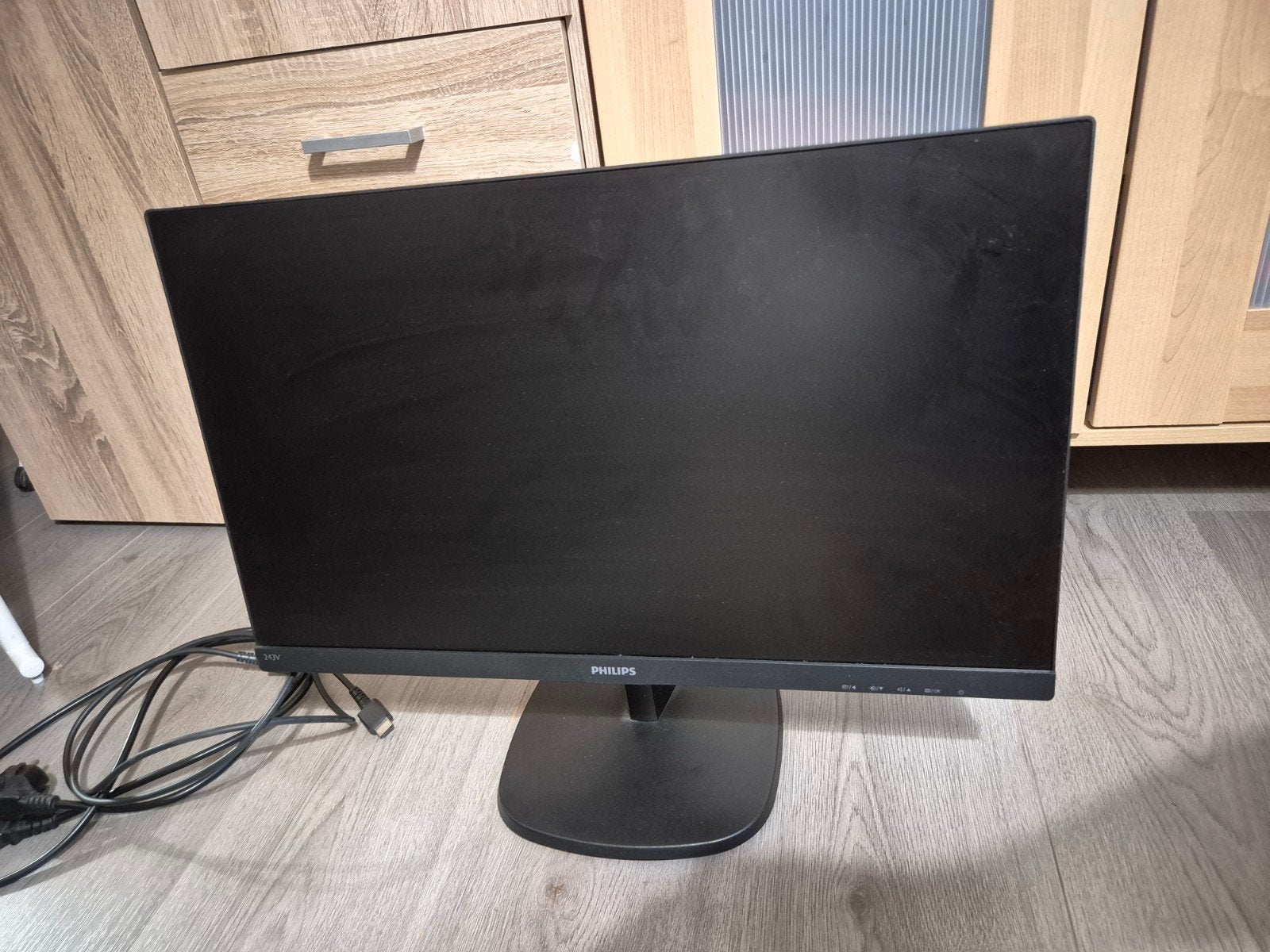Philips monitor 24 inch, Ophalen, IPS, Full HD, Gebruikt