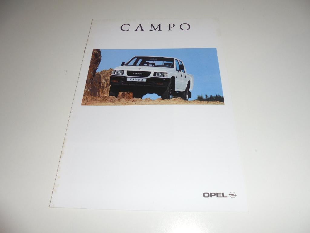 brochure Opel Campo  1994, Ophalen of Verzenden, Zo goed als nieuw, Opel