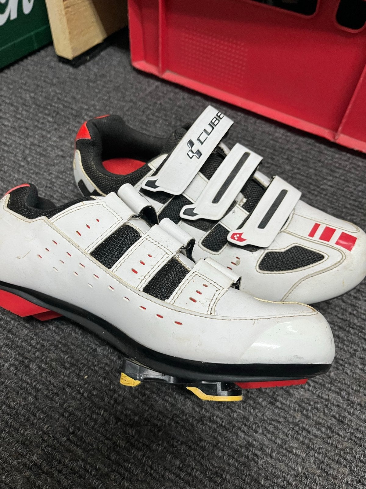 Cube fietsschoenen SPD maat 42/43 zo goed als nieuw, Ophalen of Verzenden, Zo goed als nieuw, Overige maten, Schoenen