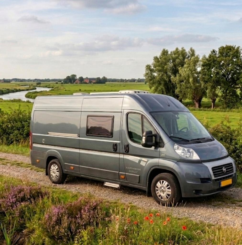Fiat Ducato Karmann Davis 2012  130pk 620 lengtebedden, Caravans en Kamperen, Campers, Buscamper of Camperbus, Ringverwarming