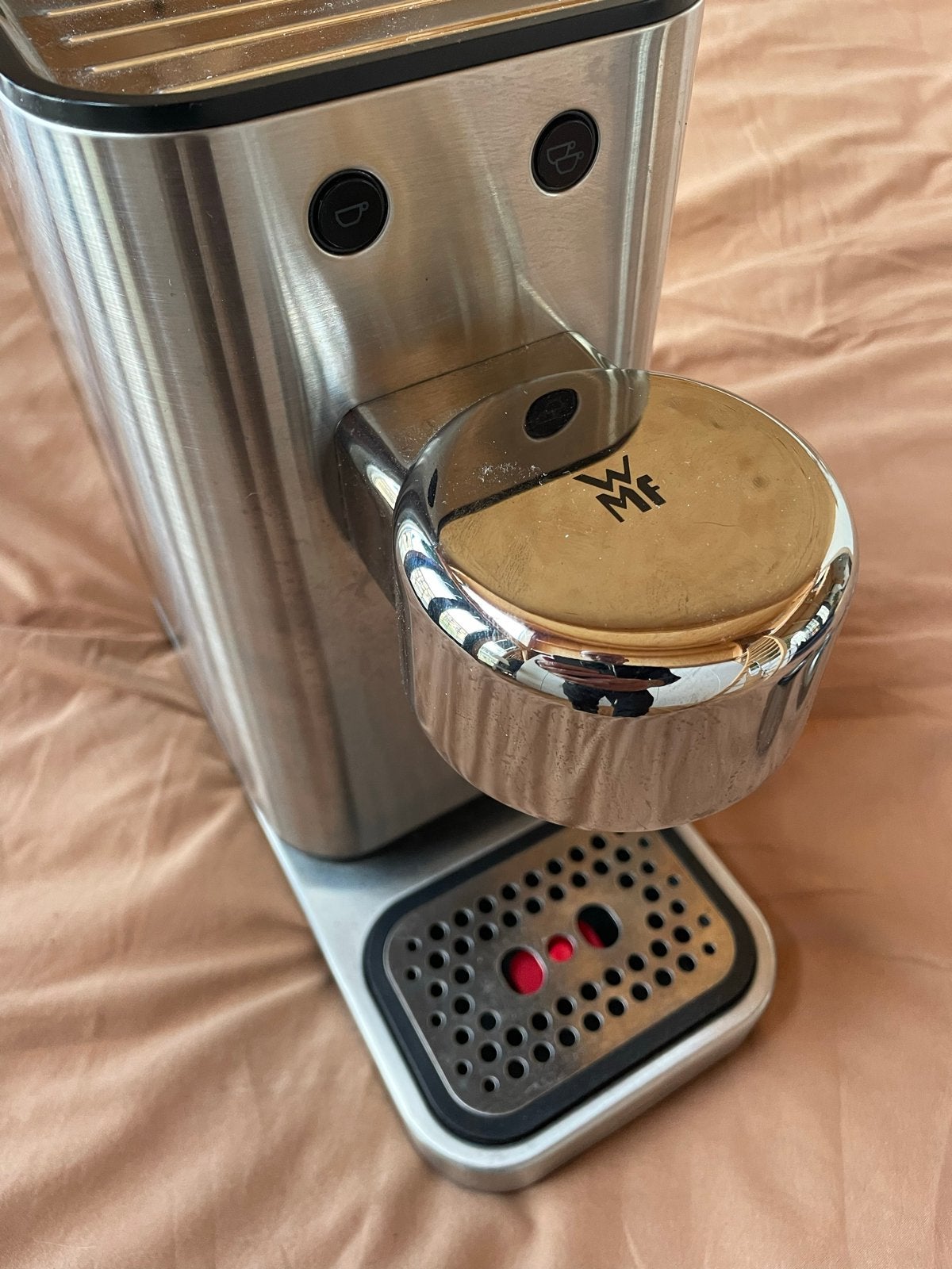WMF Lumero Espressomachine - Zo goed als nieuw, Witgoed en Apparatuur, Stoompijpje, Espresso apparaat, Gemalen koffie, Ophalen of Verzenden