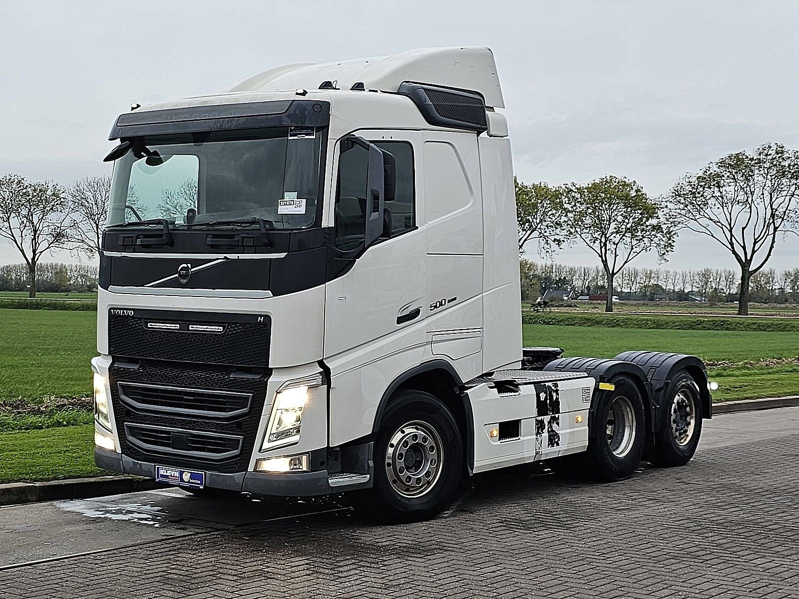 VOLVO FH 500 6x2 steered pto+hydr, Automaat, Euro 6, 510 pk, Wit