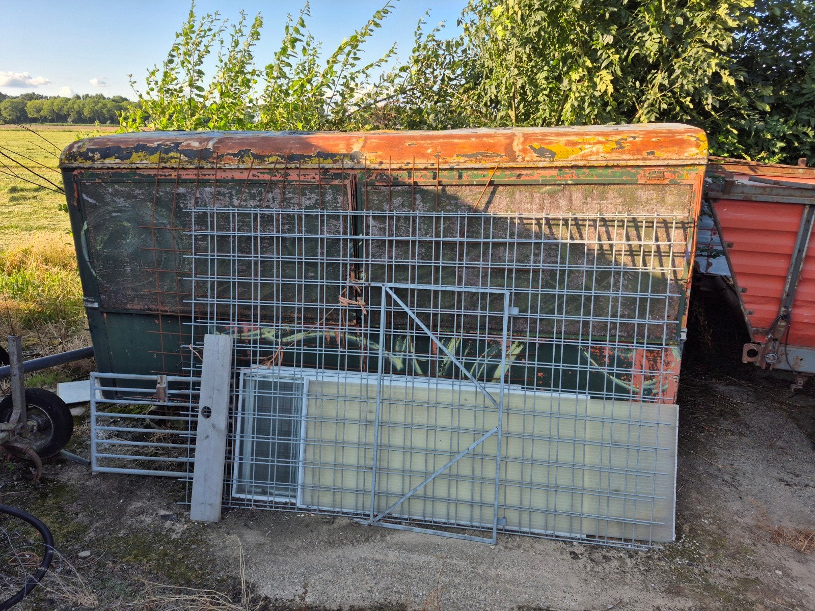Oude schaftkeet - Opknapper, Ophalen of Verzenden, Gebruikt