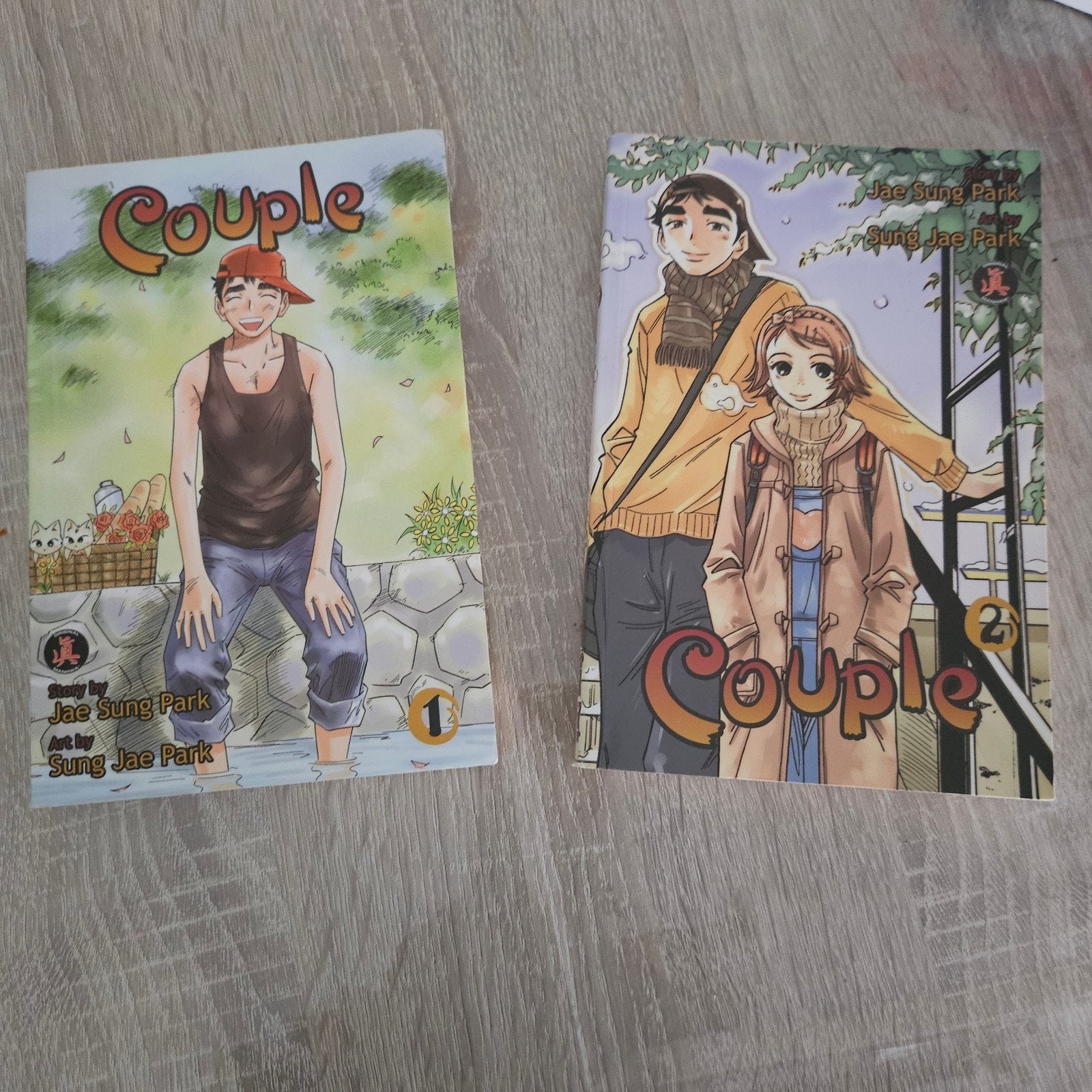 Couple Manga - Deel 1 en 2 (Engelse versie), Boeken, Meerdere stripboeken, Ophalen of Verzenden, Zo goed als nieuw, Jae Sung Park, Sung Jae Park